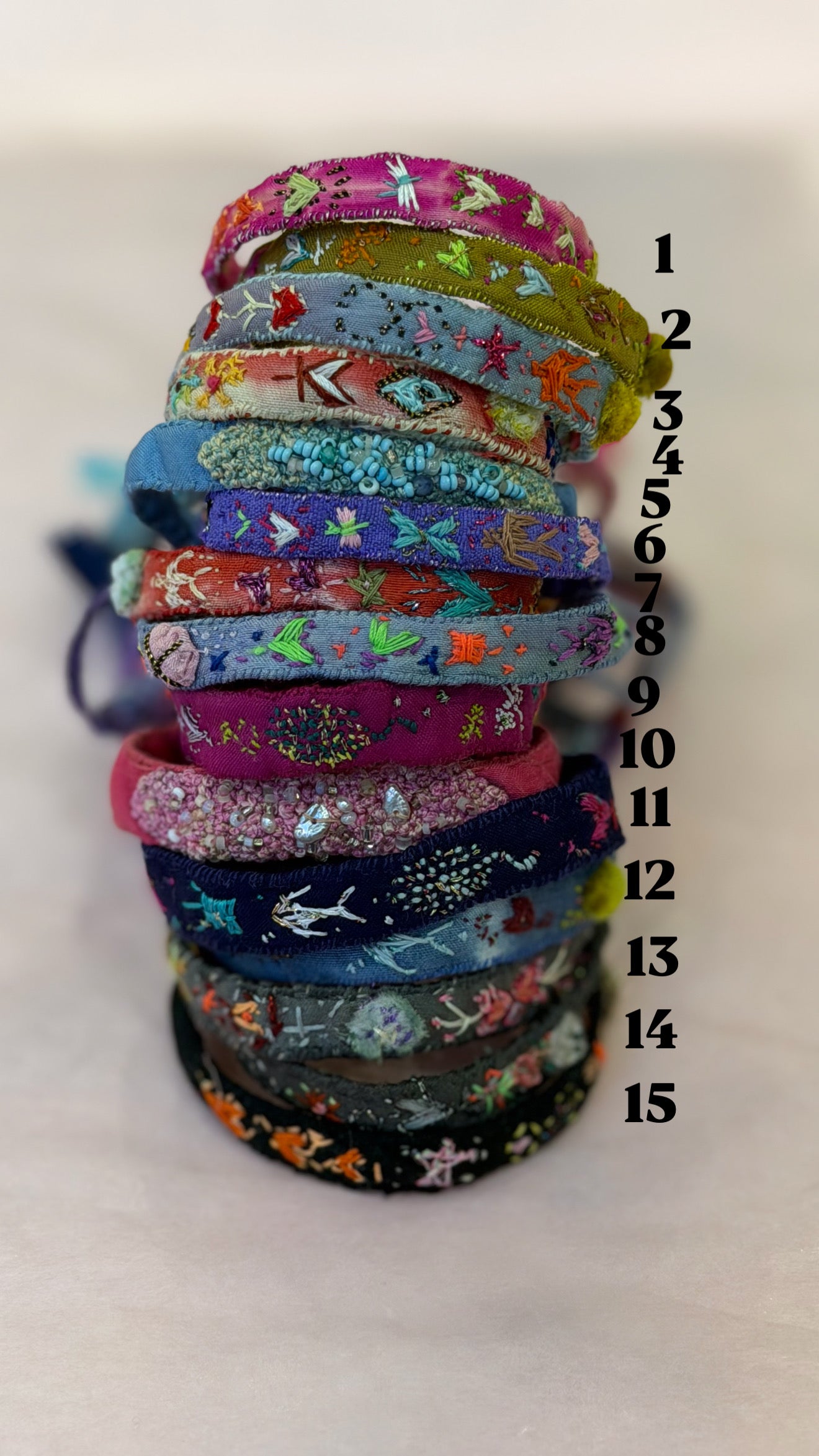 Bracelets brodés Antomoon